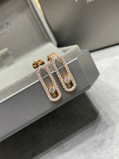 [Eterna Jewels]MOVE UNO OHRSTECKER DIAMANT PAVE
