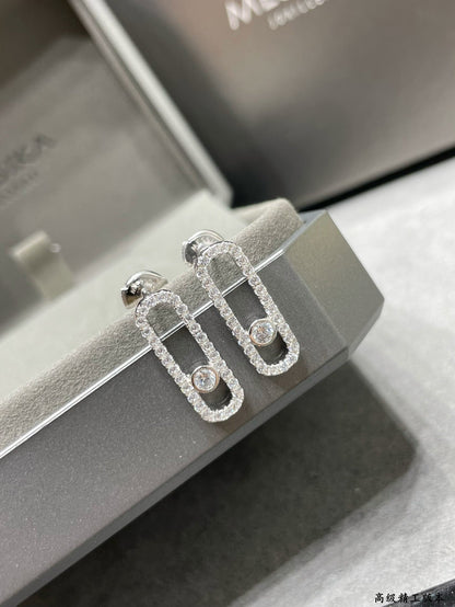 [Eterna Jewels]MOVE UNO OHRSTECKER DIAMANT PAVE
