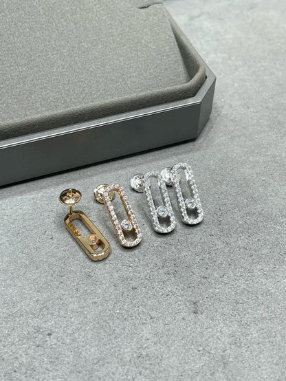 [Eterna Jewels]MOVE UNO OHRSTECKER DIAMANT PAVE