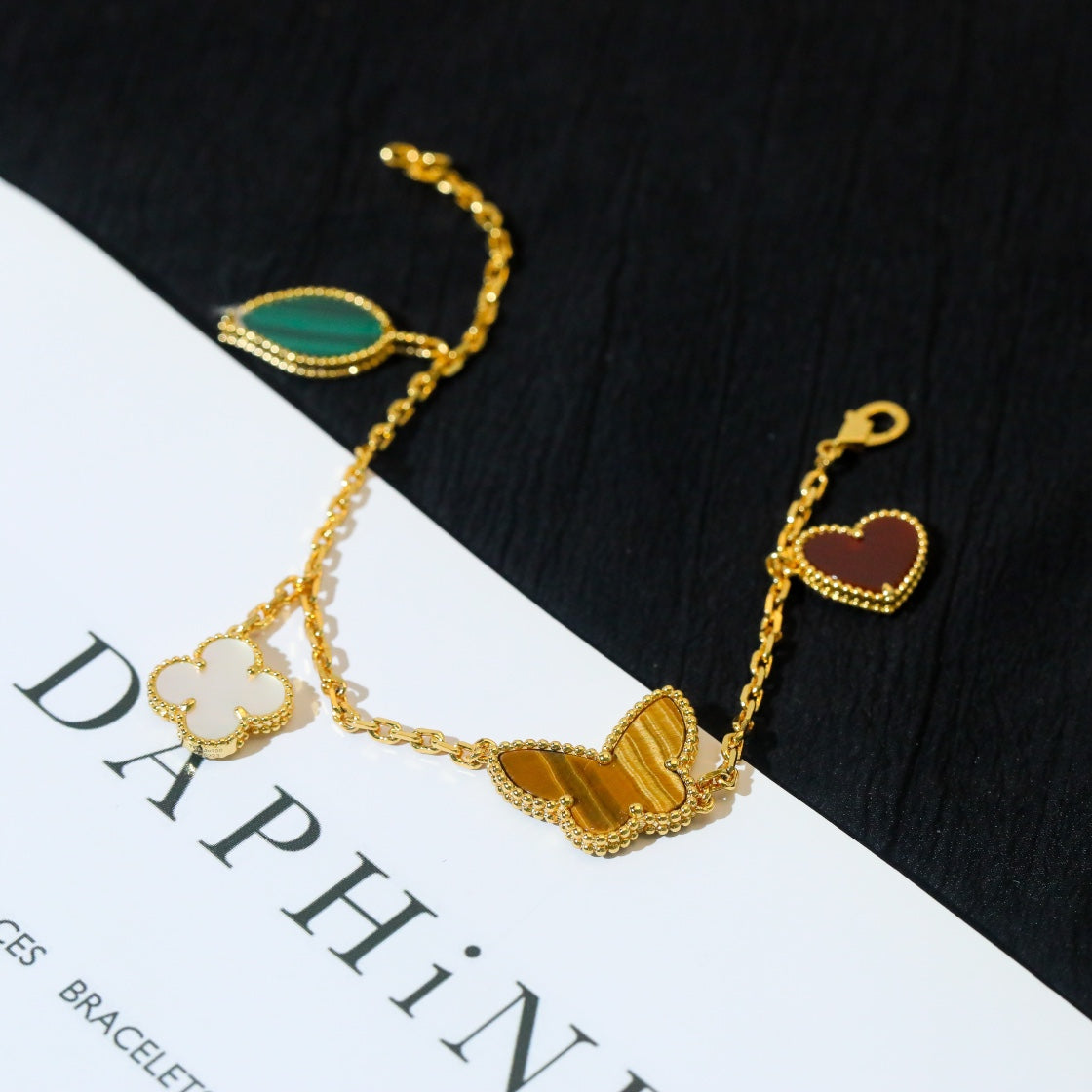[Eterna Jewels]LUCKY SPRING 5 MOTIV GOLDARMREIF
