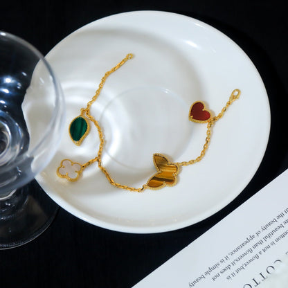 [Eterna Jewels]LUCKY SPRING 5 MOTIV GOLDARMREIF