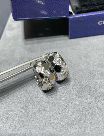 [Eterna Jewels]BEE LOVE DIAMOND CREOLEN
