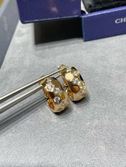 [Eterna Jewels]BEE LOVE DIAMOND CREOLEN