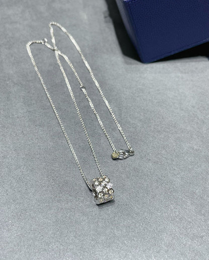 [Eterna Jewels]BEE LOVE DIAMOND PAVED 3 REIHEN HALSKETTE