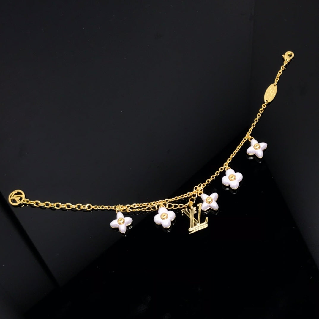 [Eterna Jewels] LOGO 6 MOTIV STERNE UND SONNE GOLDENES ARMBAND