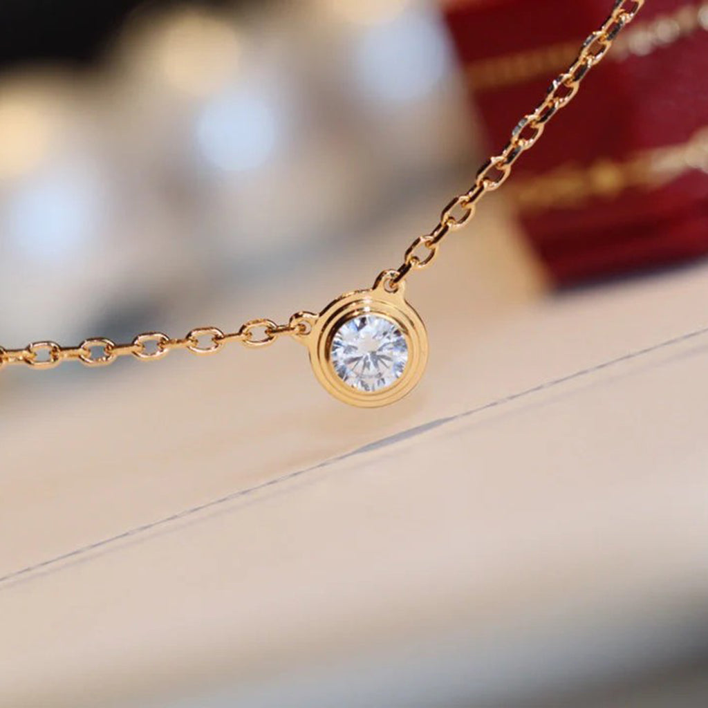 [Eterna Jewels]DAMOUR DIAMOND NECKLACE