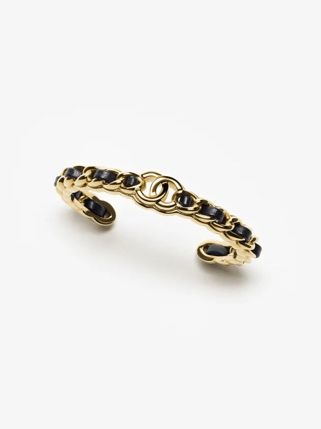 [Eterna Jewels]Doppel C Offener Armreif