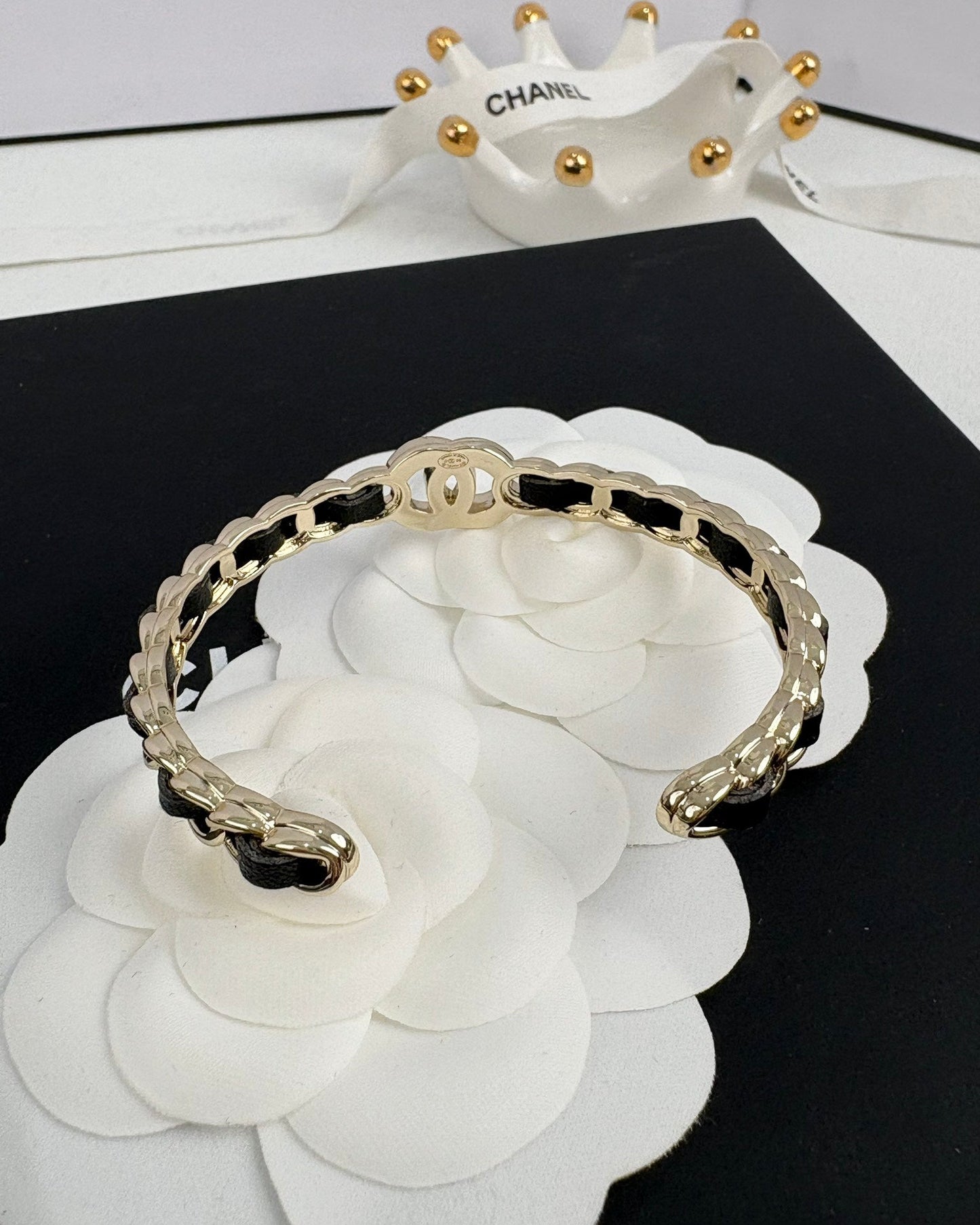 [Eterna Jewels]Doppel C Offener Armreif