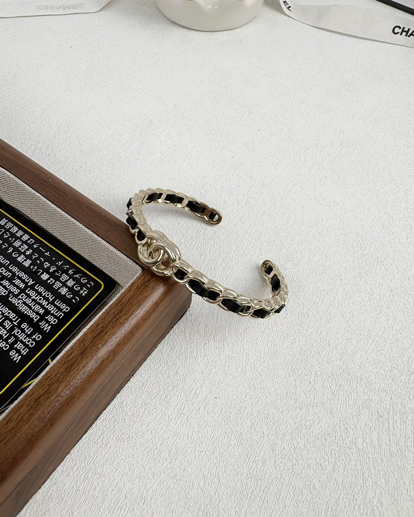 [Eterna Jewels]Doppel C Offener Armreif