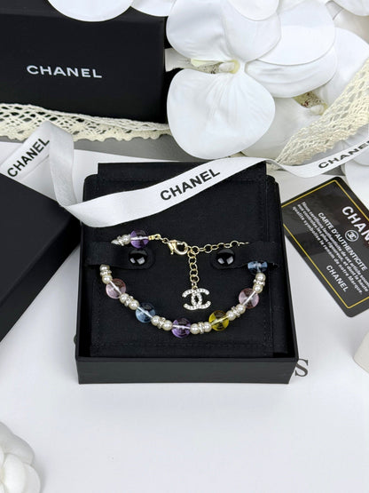 [Eterna Jewels]Buntes transparentes Harzarmband