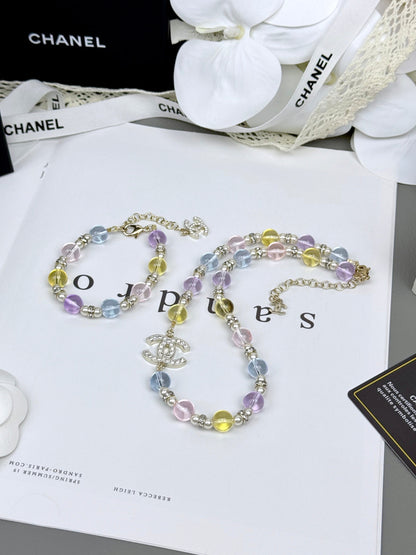 [Eterna Jewels]Buntes transparentes Harzarmband