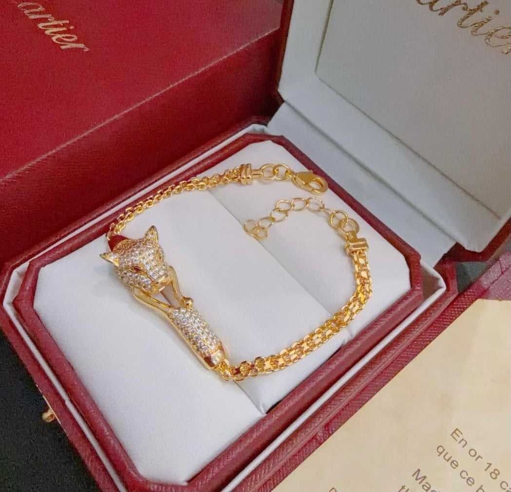 [Eterna Jewels Jewelry] PANTHERE ARMBAND DIAMANTEN