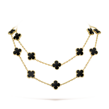 [Eterna Jewels]KLEEBKLEE 20 MOTIVE ONYX-HALSKETTE