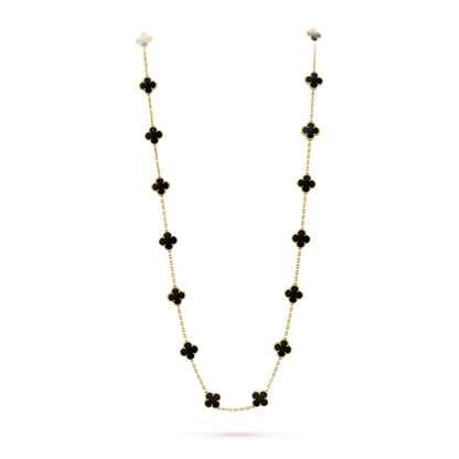 [Eterna Jewels]KLEEBKLEE 20 MOTIVE ONYX-HALSKETTE