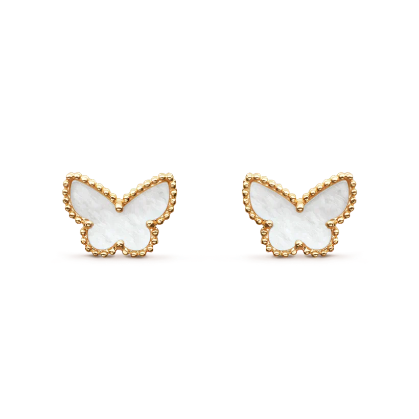 [Eterna Jewels]SÜSSE SCHMETTERLING MOP OHRSTECKER