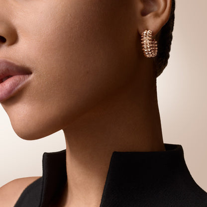 [Eterna Jewels]CLASH 9.2MM DOUBLE ROW EARRINGS