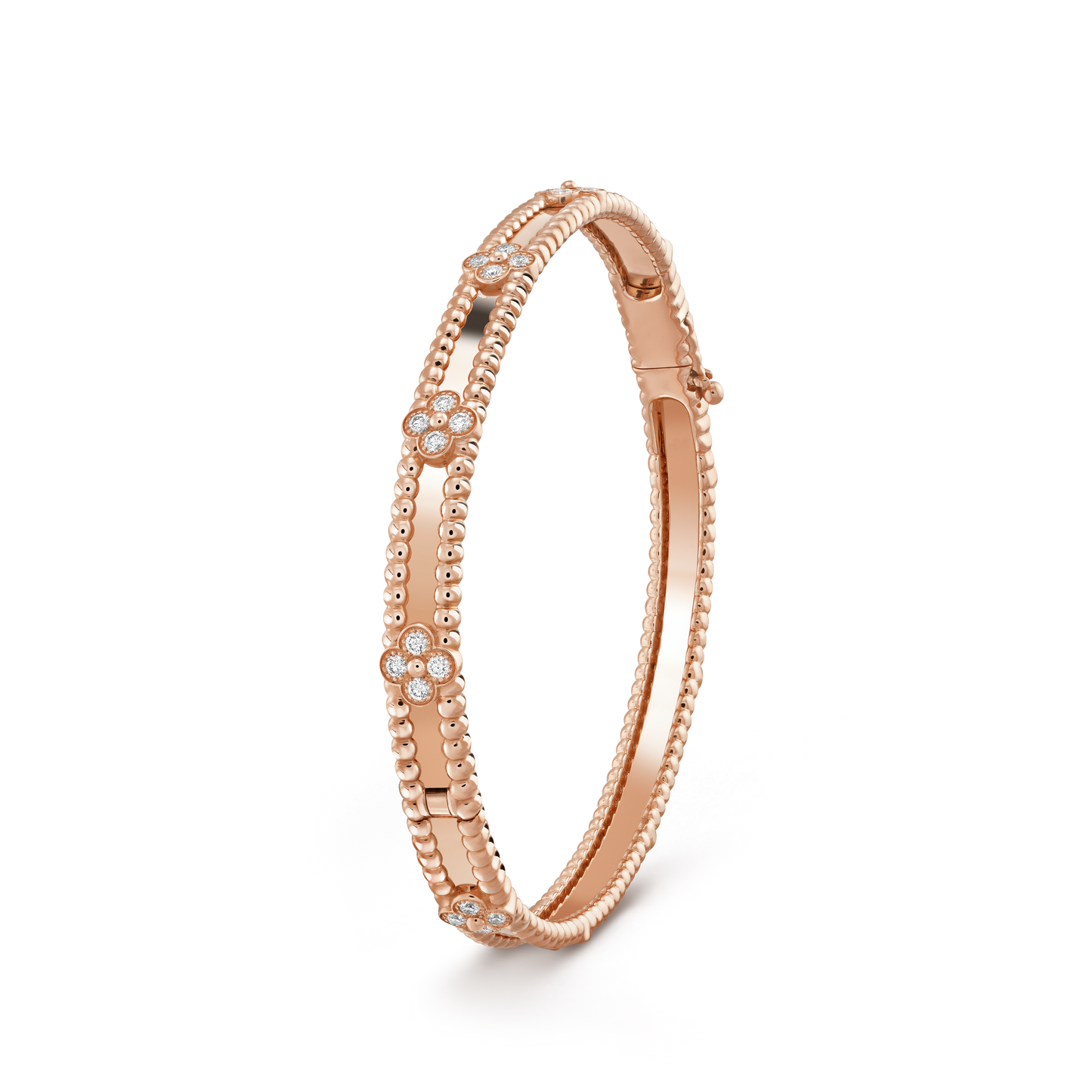 [Eterna Jewels]KLEEBUTT-ARMBAND 4MM DIAMANTEN