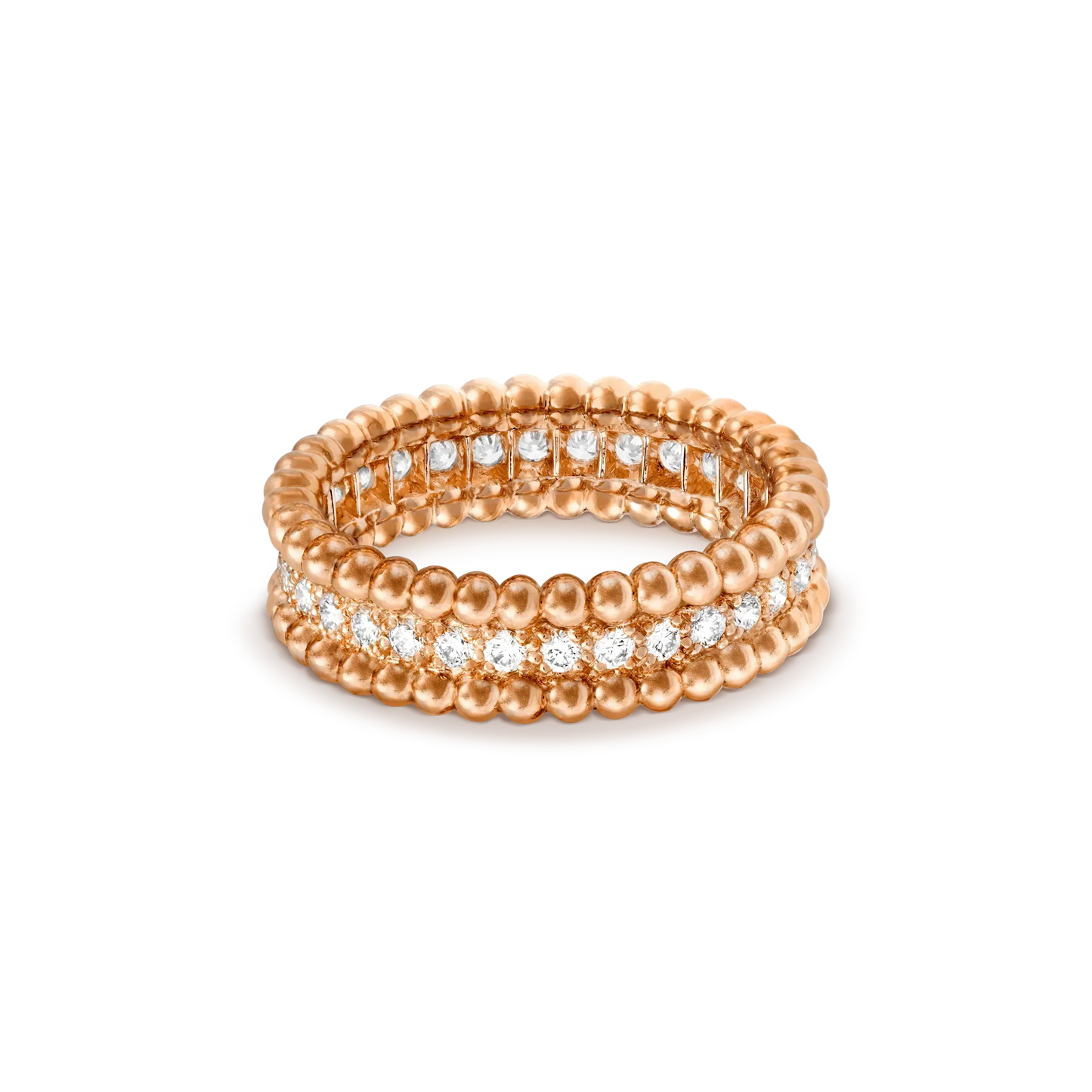 [Eterna Jewels]PERLEE DIAMANT ROSÉGOLD RING