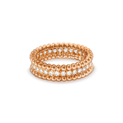 [Eterna Jewels]PERLEE DIAMANT ROSÉGOLD RING