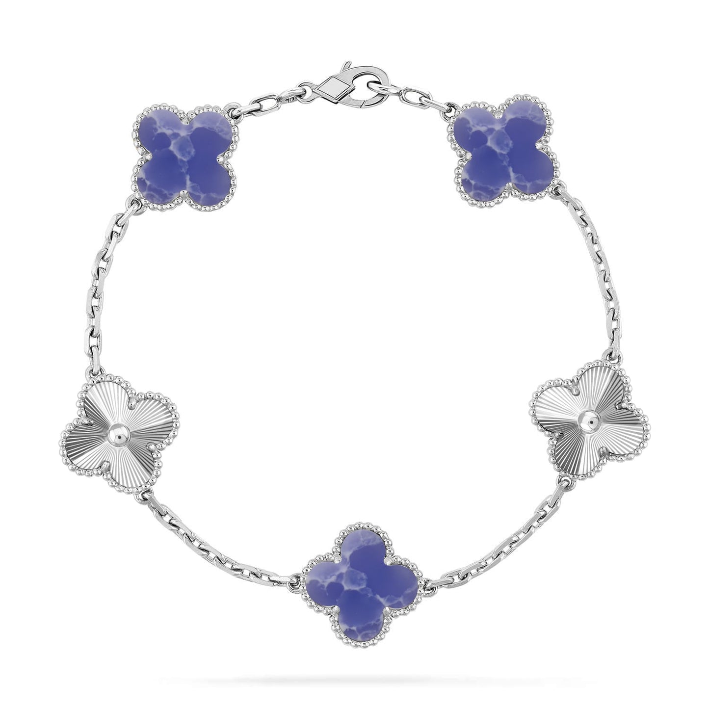 [Eterna Jewels]KLEEBRETT 5 MOTIV BLAUE ADERN ARMBAND-KOLLEKTION