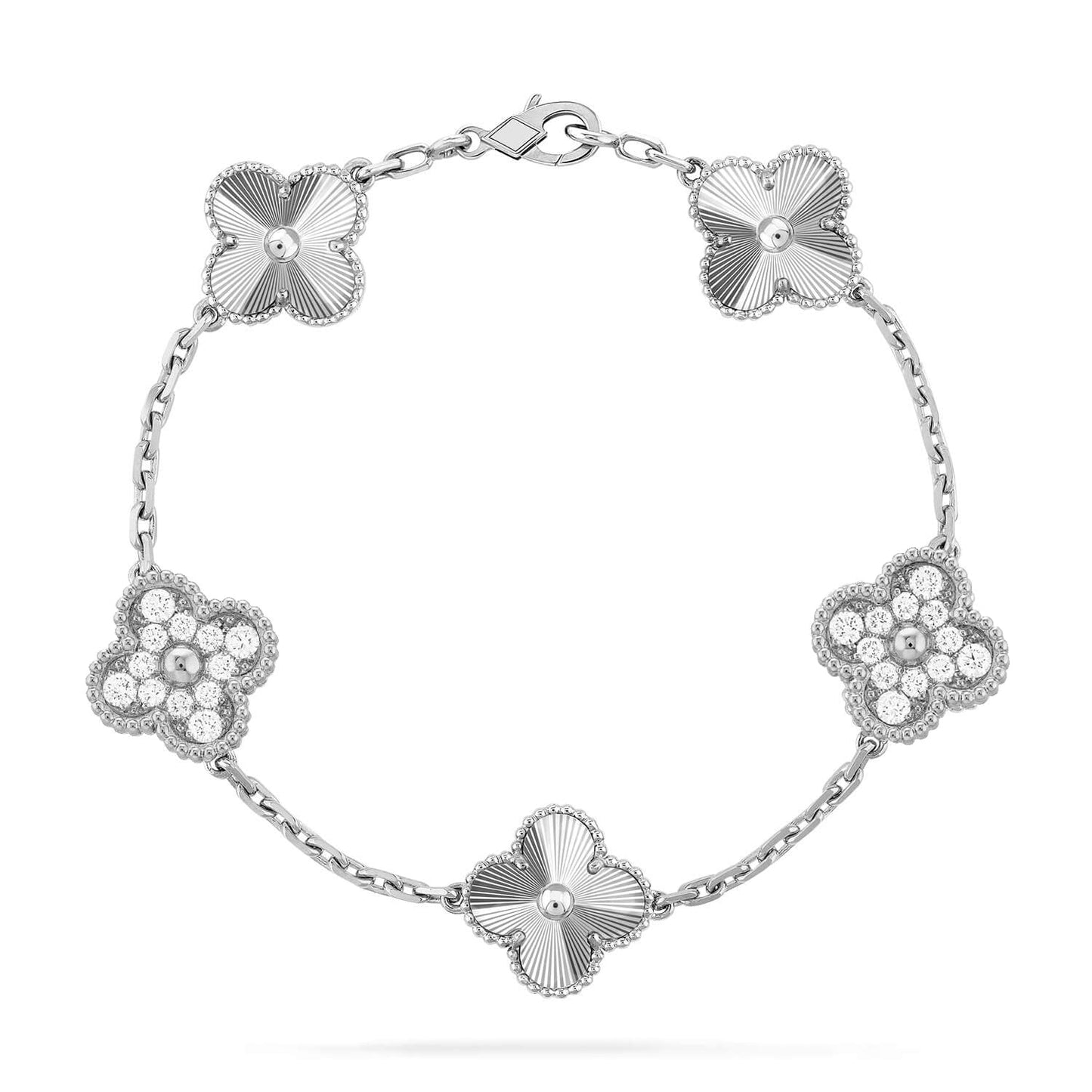 [Eterna Jewels] KLEEBRAUM 5 MOTIV LASER-ARMBAND KOLLEKTION