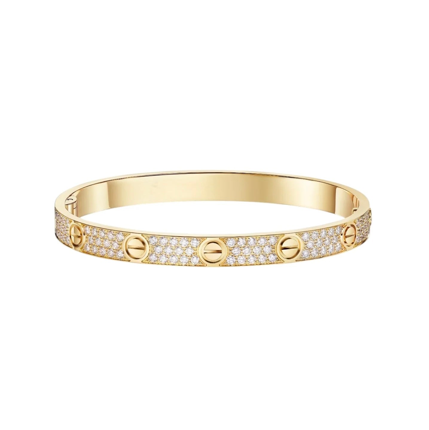 [Eterna Jewels]LOVE BRACELET 6.1MM DIAMOND-PAVED