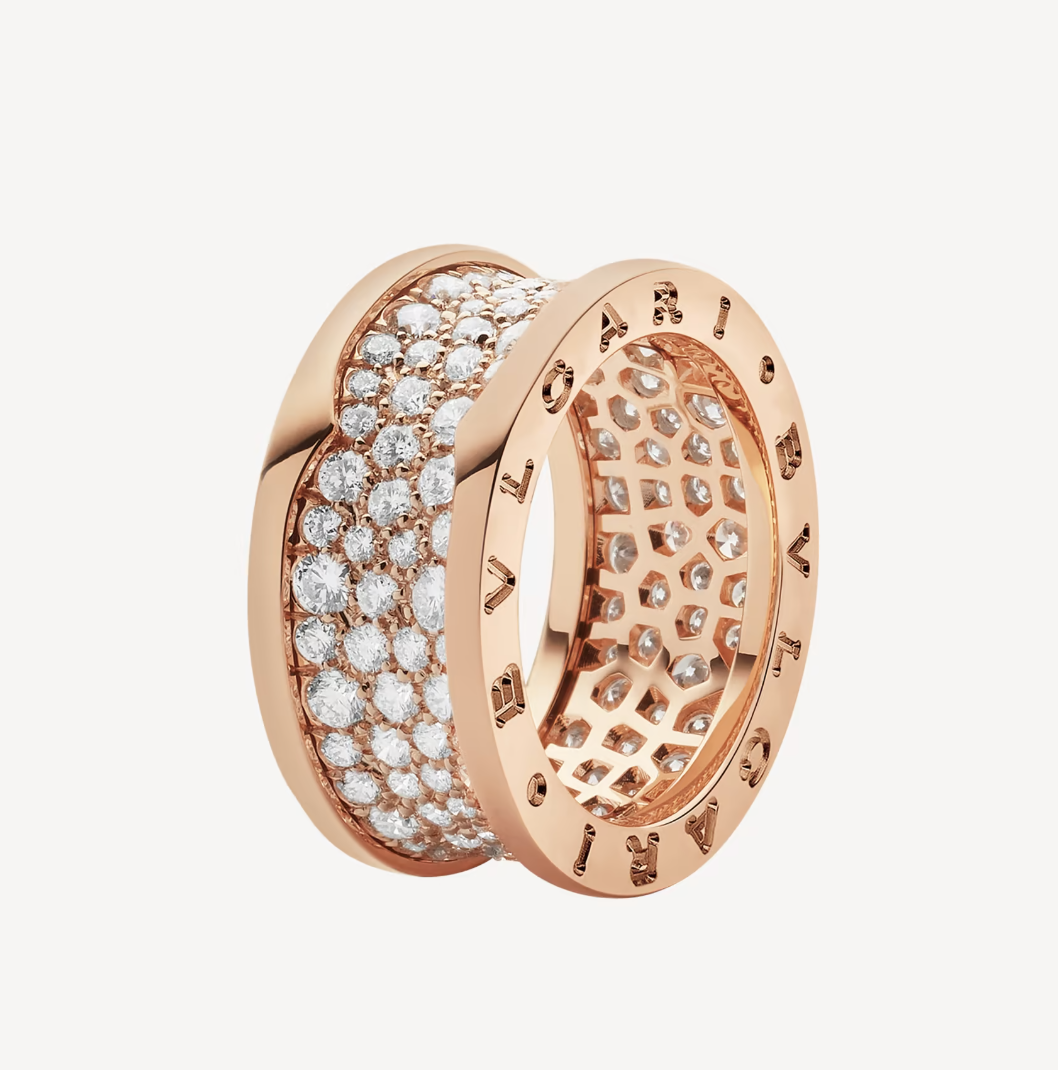 [Eterna Juwelen]ZERO 1 MIT DIAMANTEN AUF DEM SPIRALRING