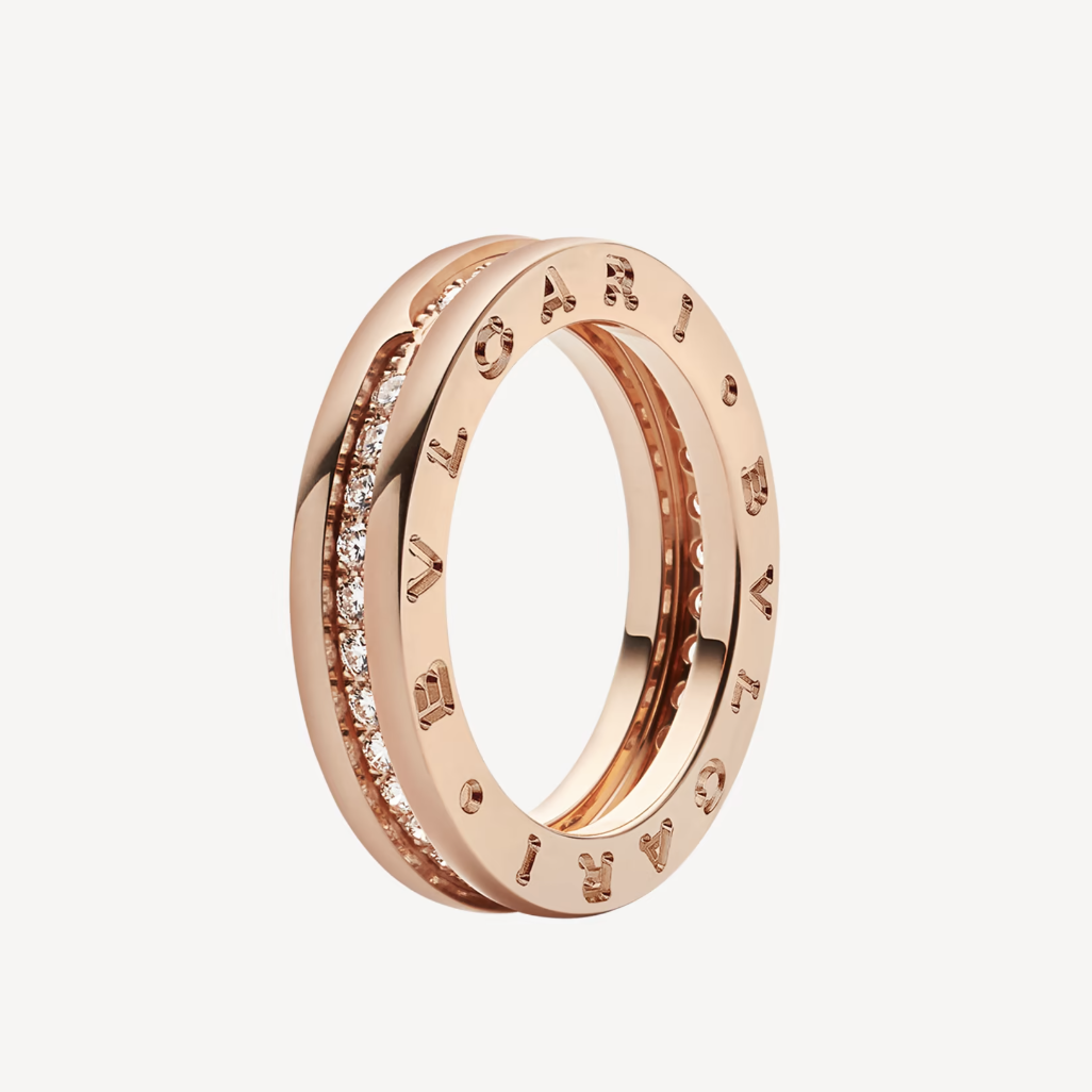 [Eterna Jewels] ZERO 1 ONE-BAND PAVÉ-DIAMANTEN AUF SPIRALRING