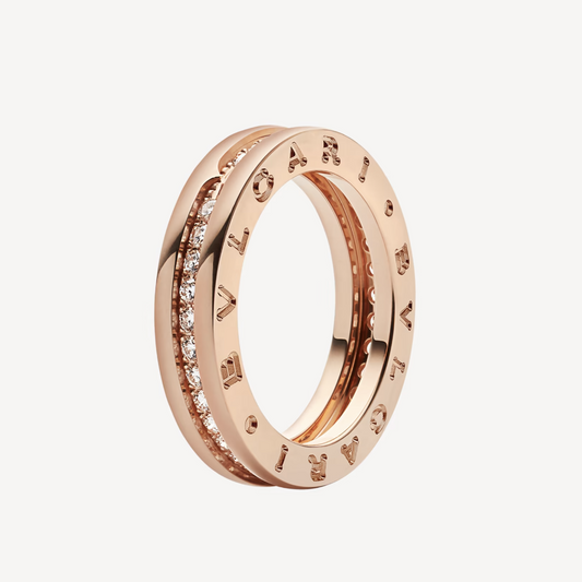 [Eterna Jewels] ZERO 1 ONE-BAND PAVÉ-DIAMANTEN AUF SPIRALRING