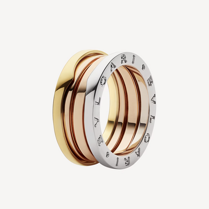 [Eterna Jewels]ZERO 1 DREIFACHRING IN ROSÉ-, WEISS- UND GELBGOLD