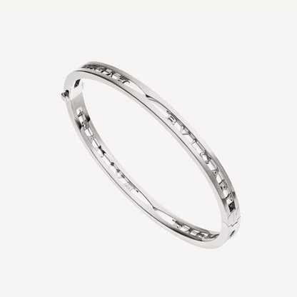 [Eterna Jewels] ZERO 1 SPIRAL LOGO SILBERNES ARMBAND
