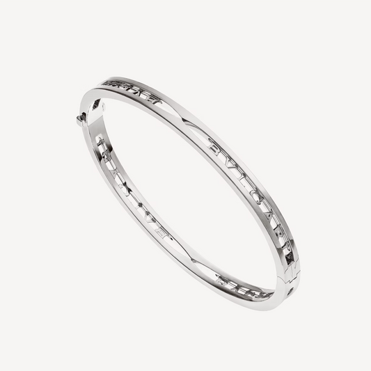 [Eterna Jewels] ZERO 1 SPIRAL LOGO SILBERNES ARMBAND