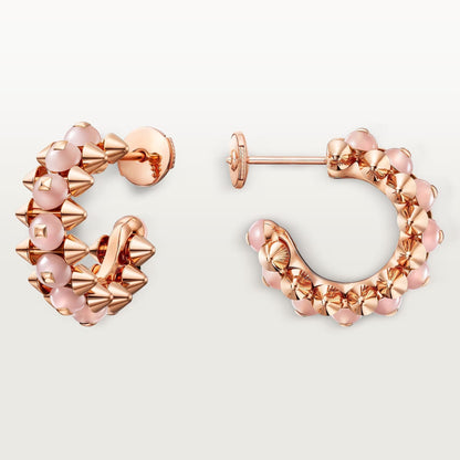 [Eterna Jewels]CLASH 7.9MM AGATE CHALCEDONY EARRINGS