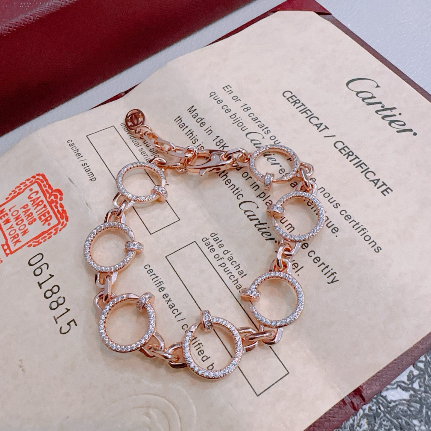 [Eterna Jewels Jewelry] LOVE&JUSTE BRACELET DIAMONDS
