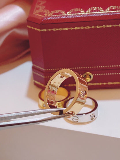 [Eterna Jewels]Dreifach-Diamantring