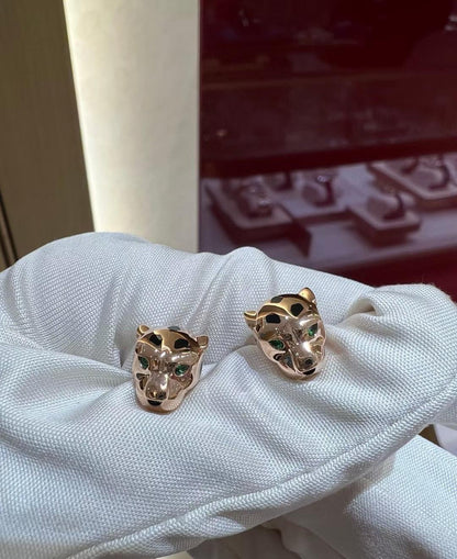 [Eterna Jewels]CHRRTAH-PRINT STUD EARRINGS, THREE COLORS