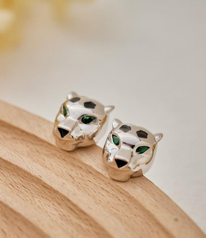 [Eterna Jewels]CHRRTAH-PRINT STUD EARRINGS, THREE COLORS