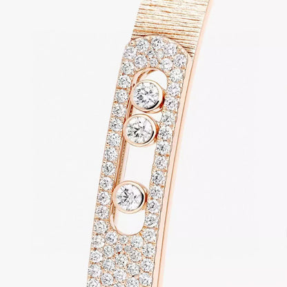 [Eterna Jewels]2026 BRANDNEUES MATTIERTES ARMBAND MIT DIAMANTEN DREI FARBEN