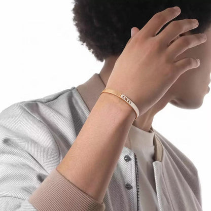 [Eterna Jewels]2026 BRANDNEUES MATTIERTES ARMBAND MIT DIAMANTEN DREI FARBEN