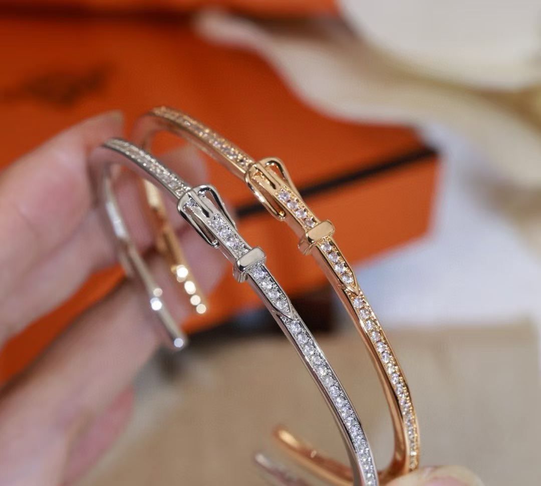 [Eterna Jewels]DIAMANTBESETZTES ARMBAND DREI FARBEN