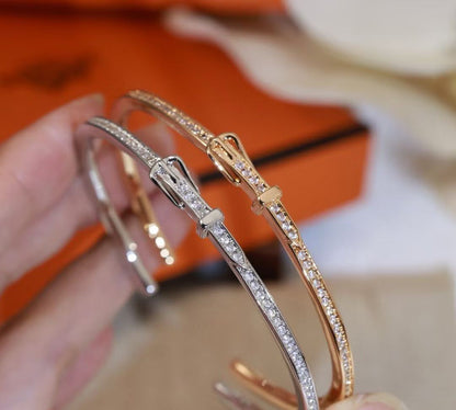 [Eterna Jewels]DIAMANTBESETZTES ARMBAND DREI FARBEN