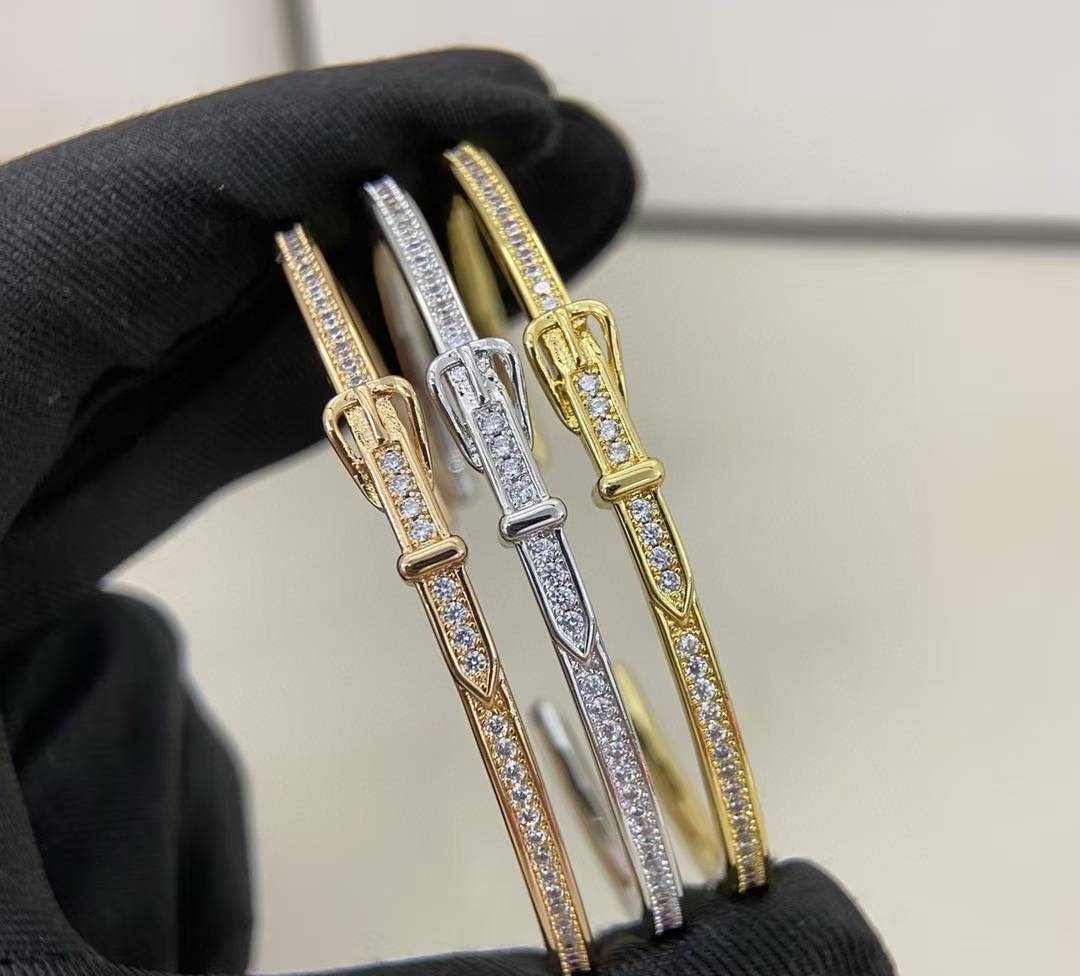 [Eterna Jewels]DIAMANTBESETZTES ARMBAND DREI FARBEN