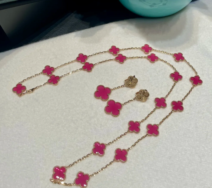[Loco ] 26 NEW PINK BUBBLE ENAMEL SET