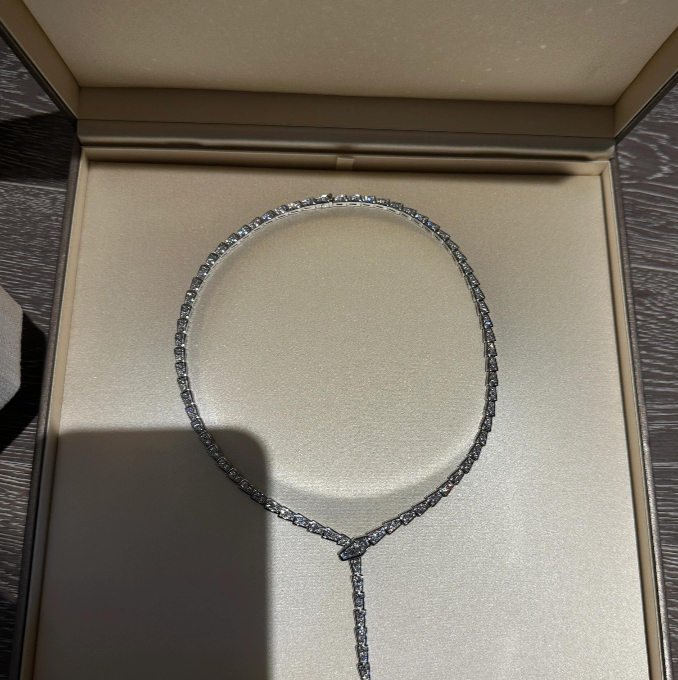 [Eterna Jewels]NEU！SERPENT DIAMOND HALSKETTE