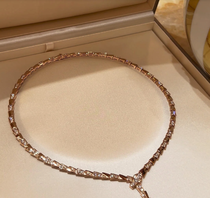 [Eterna Jewels]NEU！SERPENT DIAMOND HALSKETTE