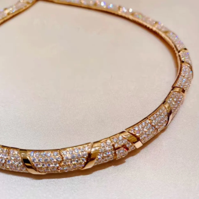 [Eterna Jewels]HAUTE COUTURE GOLD SERPENTI-HALSKETTE