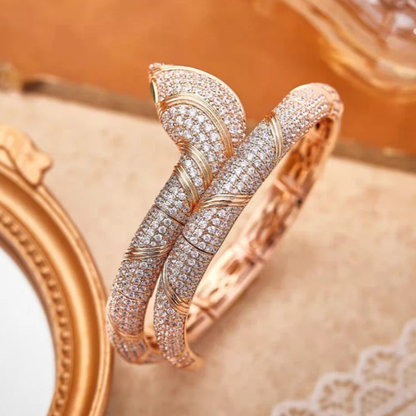 [Eterna Jewels]HAUTE COUTURE GOLD-SERPENTI-ARMBAND
