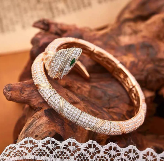 [Eterna Jewels]HAUTE COUTURE GOLD-SERPENTI-ARMBAND