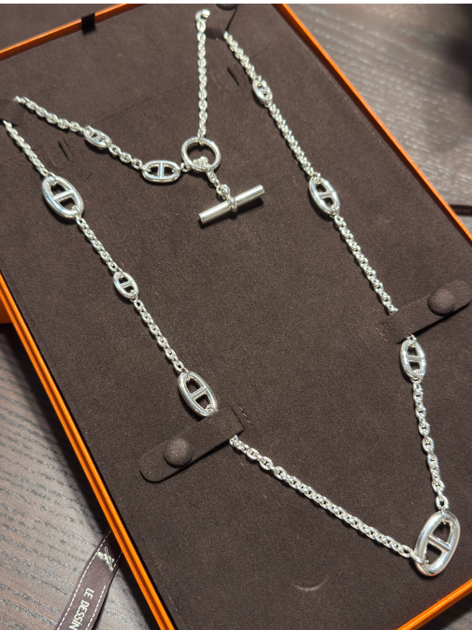 [Eterna Jewels] クラシックシルバー セーターチェーン