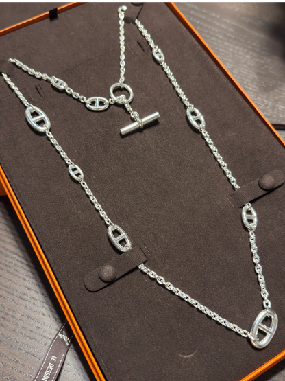 [Eterna Jewels] クラシックシルバー セーターチェーン